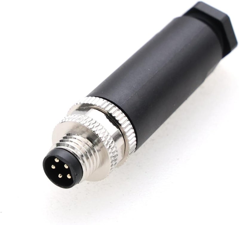 Eonvic M8 5 Pin Male B Code Plug Industrial Circular Sensor Connector Aviation 8mm Waterproof IP67 Connector - Image 4